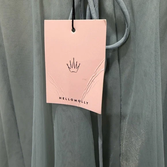 NWT - Hello Molly Tulle Gown in Sage - Picture 7 of 16